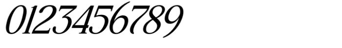 Highhope Serif Italic Font OTHER CHARS