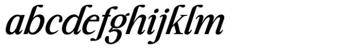 Highhope Serif Medium Italic FONT