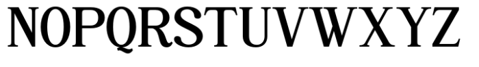 Highhope Serif Semi Bold Font UPPERCASE