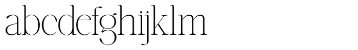 Highhope Serif Thin FONT