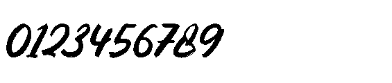 Highlag Theflora  Regular Font OTHER CHARS
