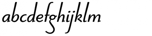 Highlander Book Italic Alts Font LOWERCASE