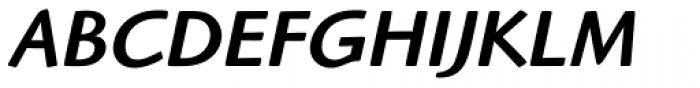 Highlander Std Medium Italic Font UPPERCASE