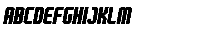 Highmade Esportas Bold Italic Font UPPERCASE