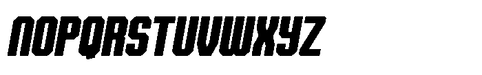 Highmade Esportas Bold Italic Font LOWERCASE