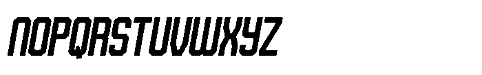 Highmade Esportas Italic Font LOWERCASE