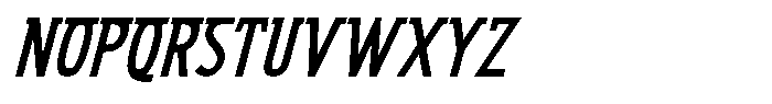 Highmark Italic Font UPPERCASE