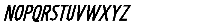 Highmark Italic Font LOWERCASE