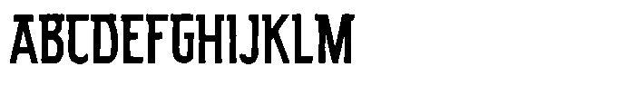 Highmark Rough Font UPPERCASE