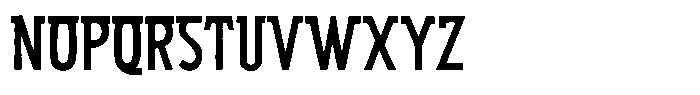 Highmark Rough Font UPPERCASE