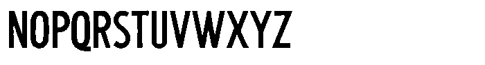 Highmark Rough Font LOWERCASE