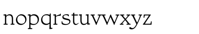 Highmore Regular Font LOWERCASE