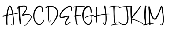 Highstuffy Font UPPERCASE