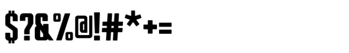 Hightally Bold Font OTHER CHARS