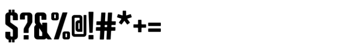 Hightally Regular Font OTHER CHARS
