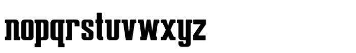 Hightally Regular Font LOWERCASE