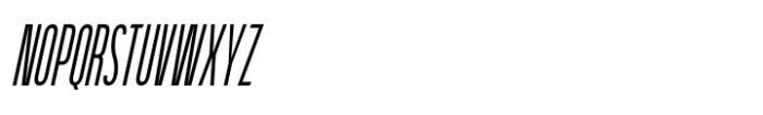 Hightershot Italic Font UPPERCASE