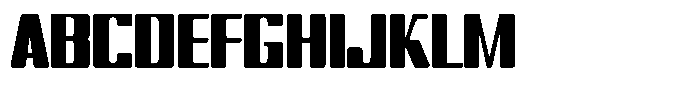 Hightop Font UPPERCASE