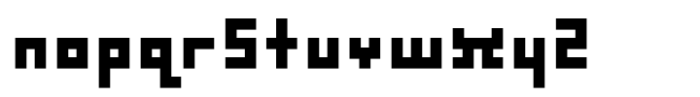 Highway Bungalow Bold Font LOWERCASE