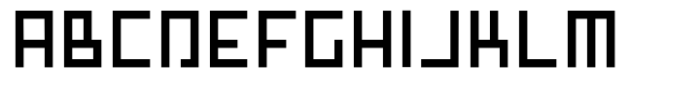 Highway Bungalow Light Font UPPERCASE