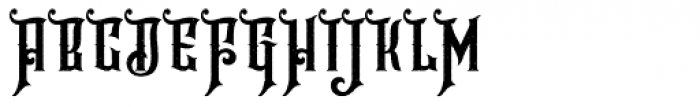 Hijrah Stamped Font UPPERCASE