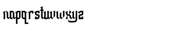 Hikaya Mirage Regular Font LOWERCASE