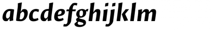 Hildegard LT Std Bold Italic Font LOWERCASE