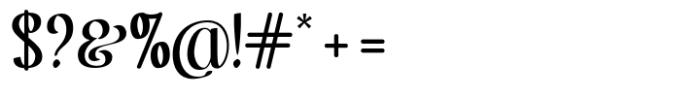 Hildor San Extra Bold Font OTHER CHARS