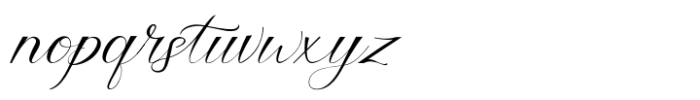 Hilleria Font LOWERCASE