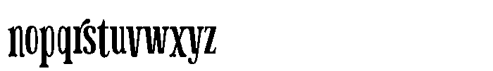 Hillfigure Dancing Font LOWERCASE