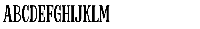 Hillfigure Normal Font UPPERCASE
