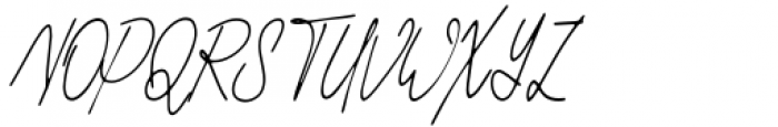 Hillusy Regular Font UPPERCASE
