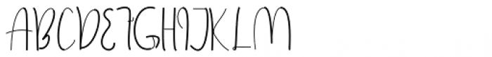 Himeka Regular Font UPPERCASE