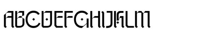 Hindi Raj Font UPPERCASE
