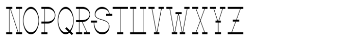 Hinnom Font LOWERCASE