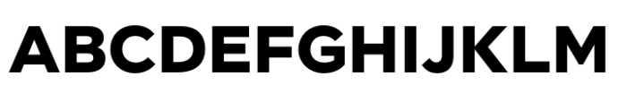 Hint Extra Bold Font UPPERCASE