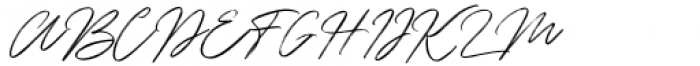 Hinterlands Regular Font UPPERCASE
