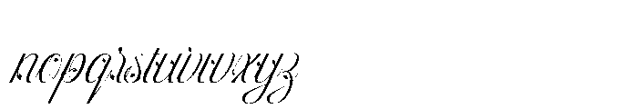 Hinykori Vine Font LOWERCASE