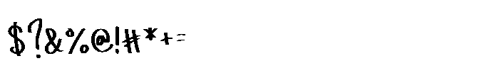 Hiostreet Font OTHER CHARS