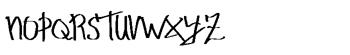 Hiostreet Font UPPERCASE