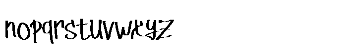 Hiostreet Font LOWERCASE