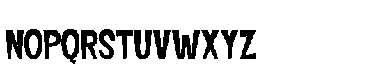 Hiphep Regular Font UPPERCASE