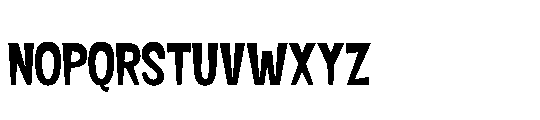 Hiphep Regular Font LOWERCASE