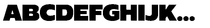 Hipo Font UPPERCASE