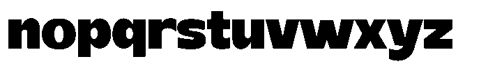 Hipo Font LOWERCASE