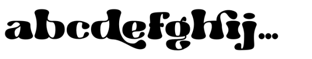 Hippie Vintage Regular Font LOWERCASE