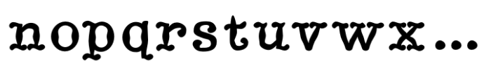HippityDippity Inline Inside Font LOWERCASE