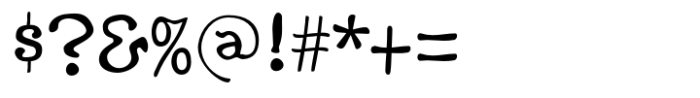 HippityDippity Regular Font OTHER CHARS