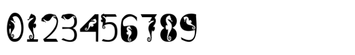 Hippocampus Font OTHER CHARS