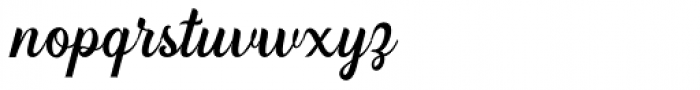 Hipsterious Regular Font LOWERCASE